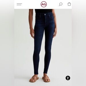 AG Jeans Farrah High Rise Skinny Jeans Size 27 NWT